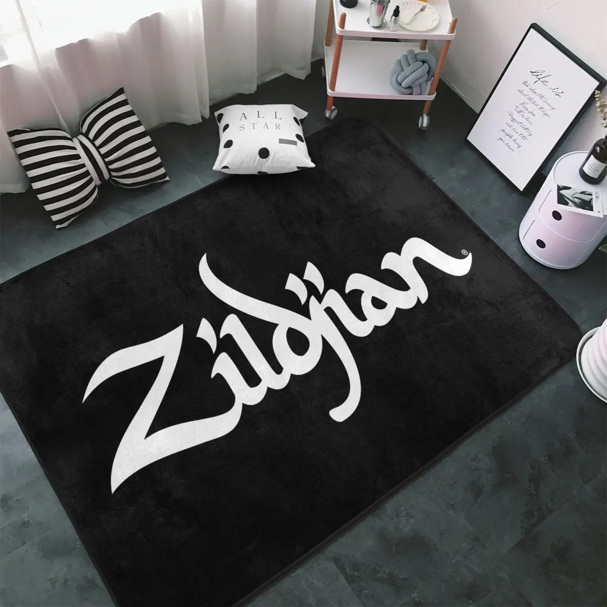 

Zildjian Cydjian тарелки с логотипом барабана лента ковер для гостиной коврик для дома Коврики для ванной ковер для детской комнаты