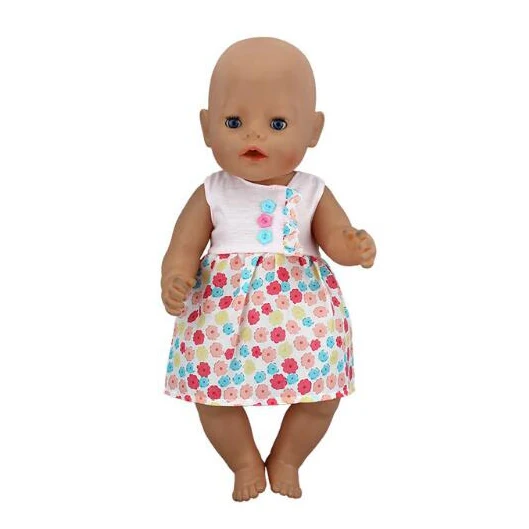 Hot Dress Doll ClothesFit 17 inch 43cm Clothes Born Baby Suit For Birthday Festival Gift | Игрушки и хобби