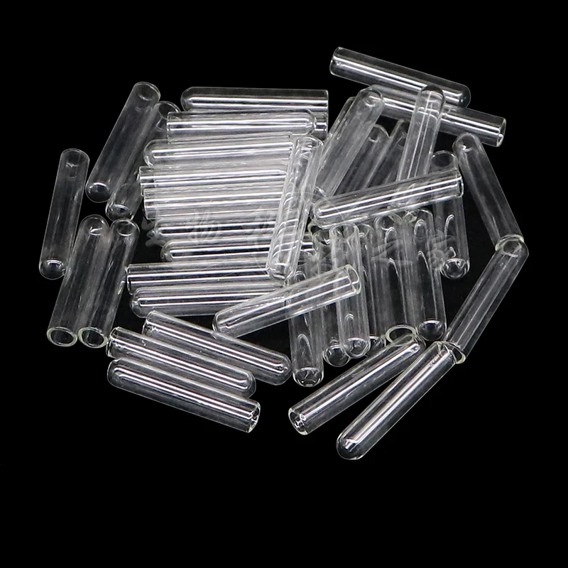 

100pcs/lot 6x30mm Mini Clear Glass Fermentation tube, duchenne tube for Teaching/medical/chemical Laboratory experiment