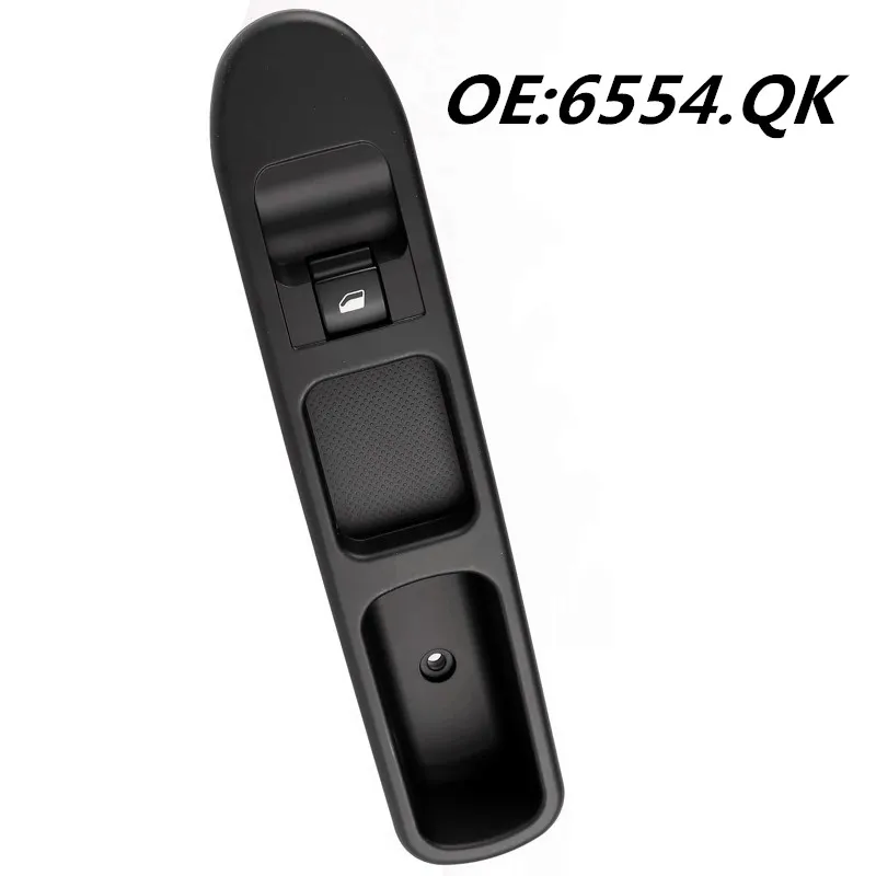6554.QK 6 Pins Power Window Switch For Peugeot Front Passenger Side 6554QK | Switches &amp Relays