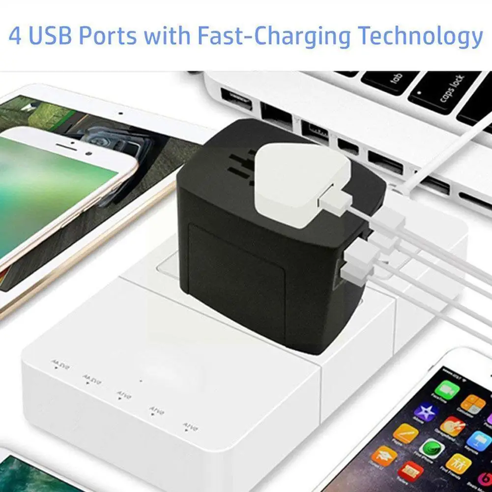 

25w/5v2a Multi-specification Travel Charging Plug Ac333b Essential For Travel, World Travel, Y8x1