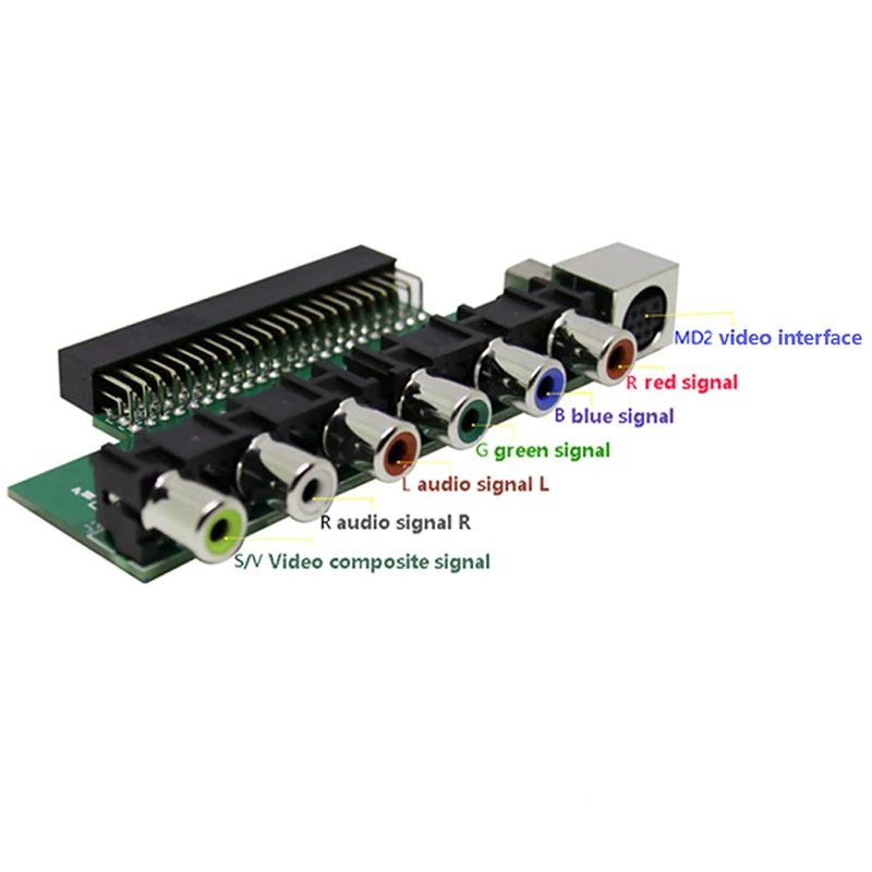 RGBS Card Video Booster Signal Output o for NEC PCE PC Engine Console Grafx TV AC Converter |