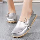 Обувь из натуральной кожи для женщин Мокасины Женская обувь для отдыха женская обувь на плоской подошве Весна 2020 г. Новое поступление спортивной обуви