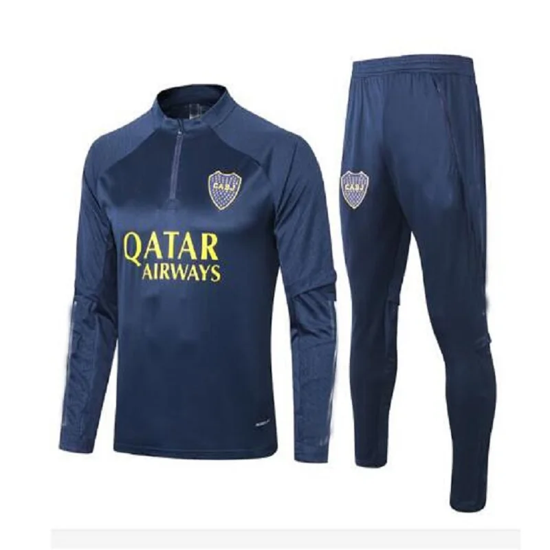 

New 2021 Tracksuit Men+Kids Tracksuit Full Sleeve Football Training Suit 2022 Sweatshirt And Pants DE ROSSI TEVEZ Set