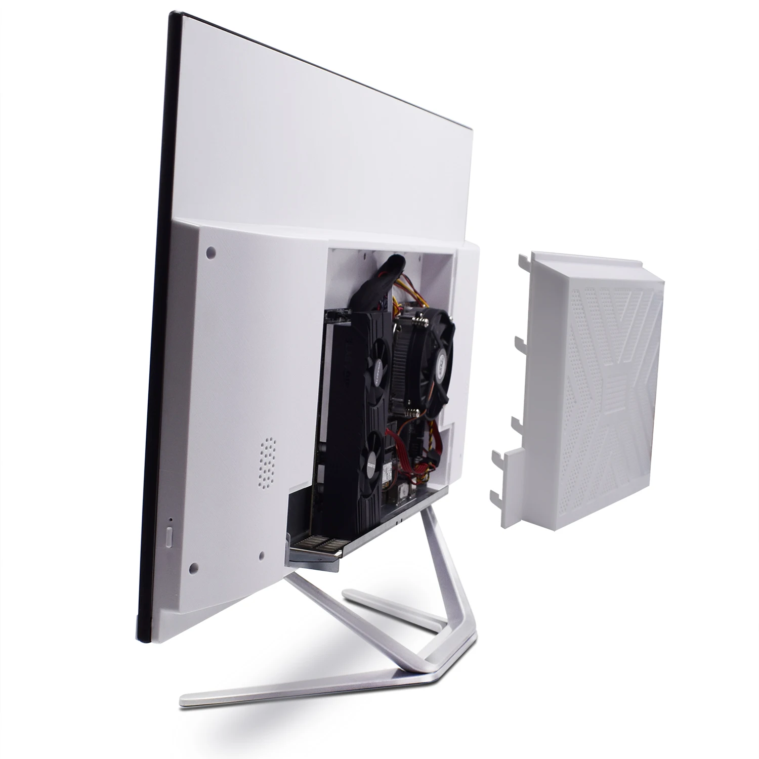 Desktop all in one computer 23.8inch monitor gaming desktop DDR3L i3 9100F i5 9400F i7 9700F dedicated card GTX1650 GTX1050TI 4G |