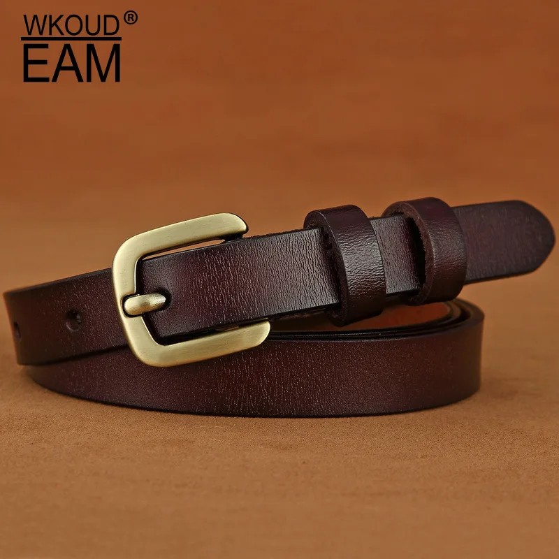 WKOUD EAM новинка 2020 хит продаж ремень из натуральной кожи с металлической пряжкой