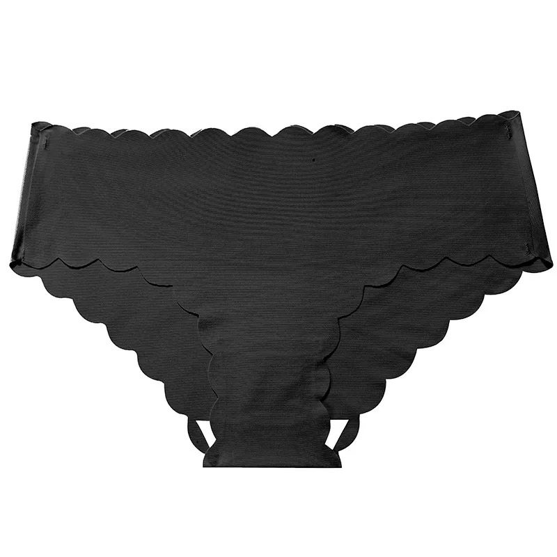 

Ice Silk One-Piece Underwear Women's Cotton Girl Low Waist Girls Large Size Triangle Japanese Style Women's Seamless Underwear