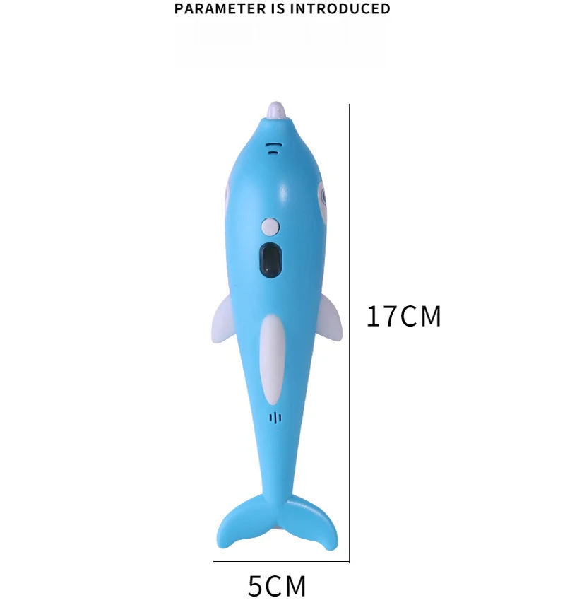 Детская 3D Ручка для рисования с ЖК-экраном совместимая пла-нитью игрушка детей