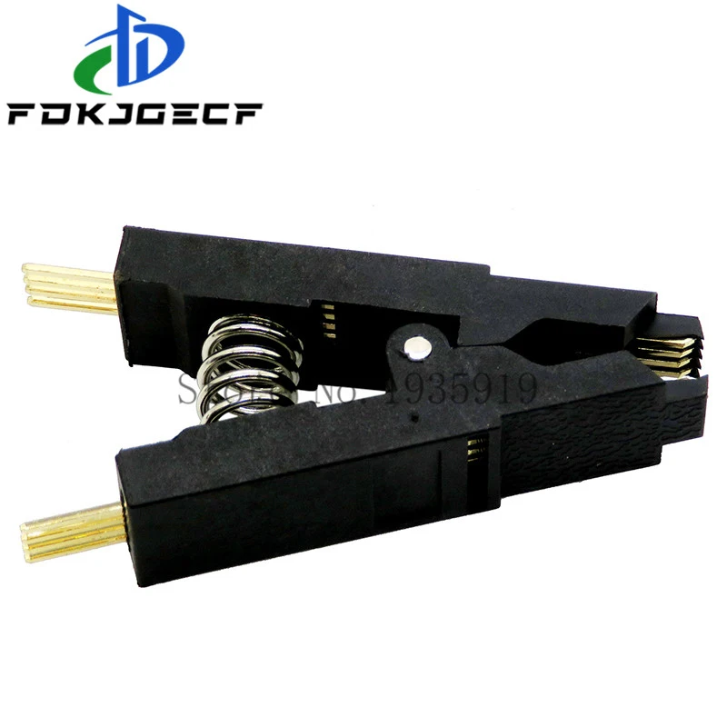 SOIC8 SOP8 Тесты зажим для EEPROM 93CXX / 25CXX 24CXX + CH341A 24 25 серии флэш-памяти USB программист