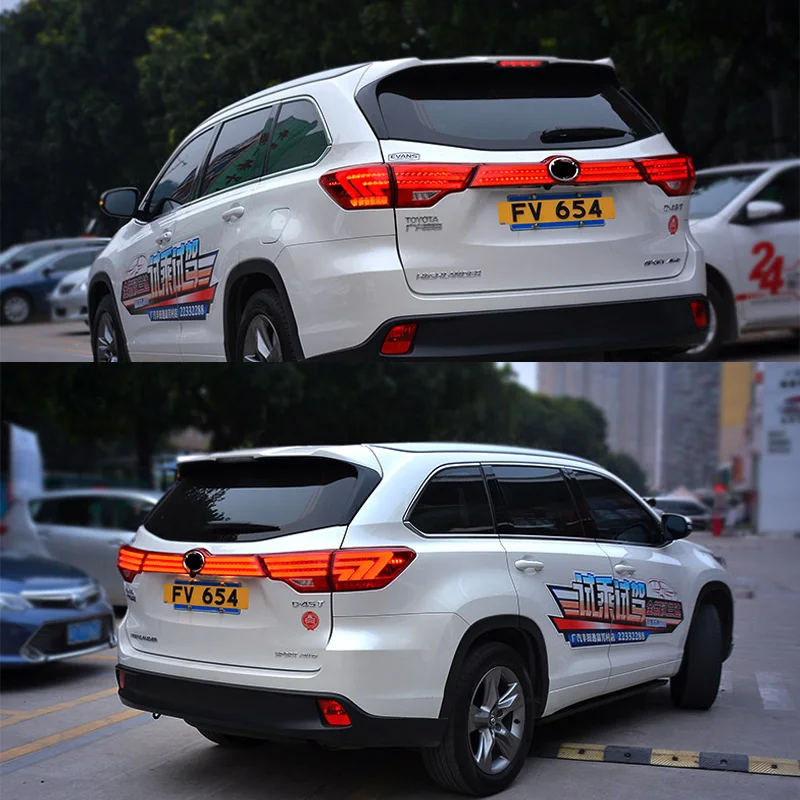Светодиодный задний фонарь для Toyota Highlander 2015 2016 2017 левой и правой стороны