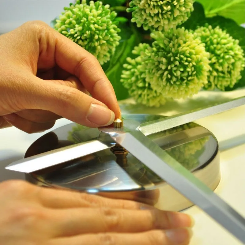 Большие зеркальные настенные часы украшение для дома современный дизайн 3D