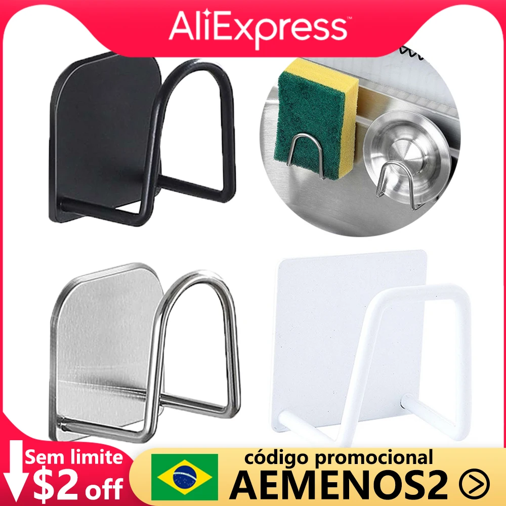 Самоклеящиеся губки для кухонной раковины подставка спонжей сушилка из