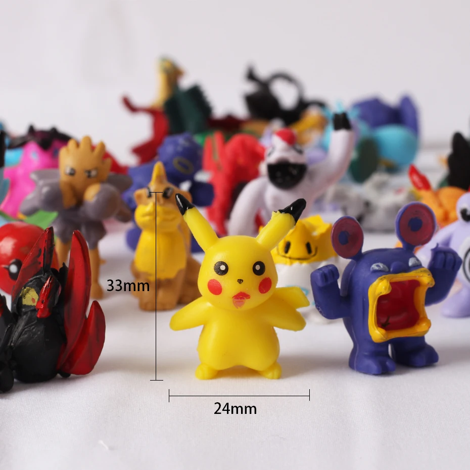 

Pokemon 2-3cm Different Styles Action Elf Ball Model Mini Figures charizard Model Toy Brinquedos Collection Anime Kids Doll