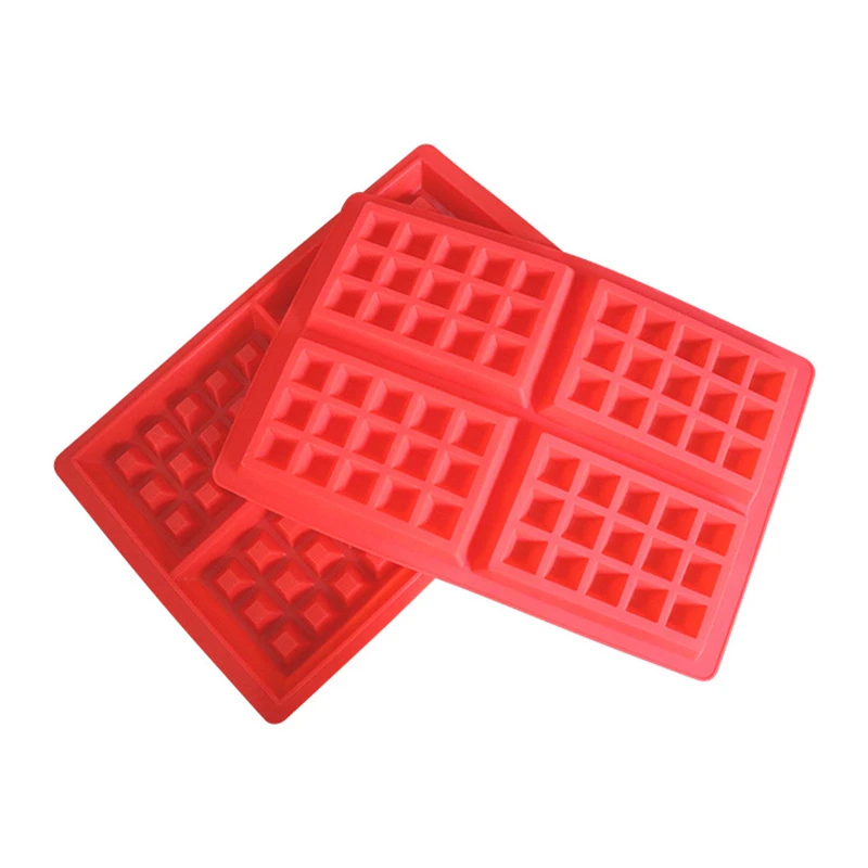 

Silicone Baking Mold Waffle Mold Baking Tray Diy Module Kitchen Cooking Cake Making Tool Chocolate Mold Tray