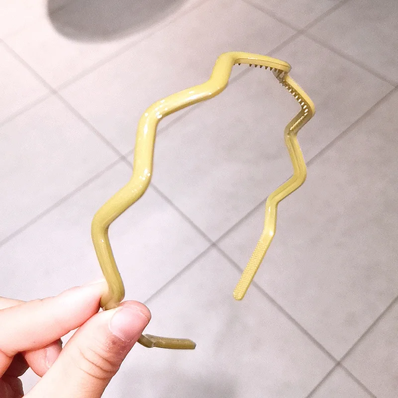 Женская Нескользящая повязка на голову ярких цветов милый тонкий обруч для волос