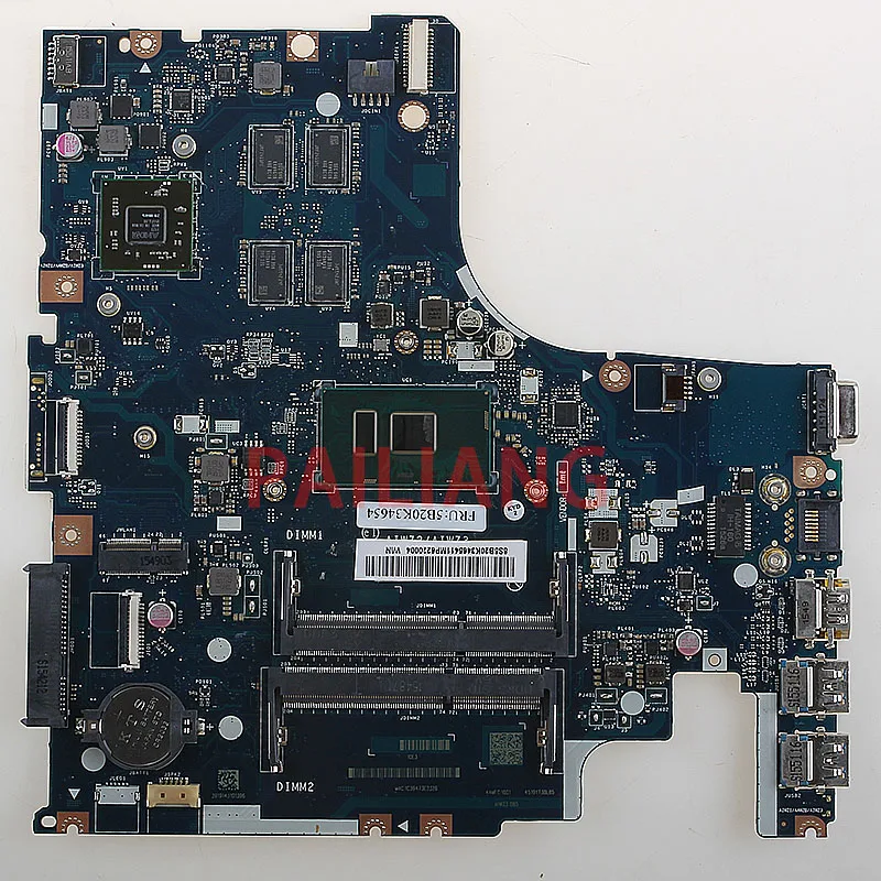 

Материнская плата PAILIANG для ноутбука Lenovo Idearpad 500-15ISK I7-6500U R7 M360 материнская плата AIWZ2/AIWZ3 LA-C851P 5B20K34654 tesed DDR4