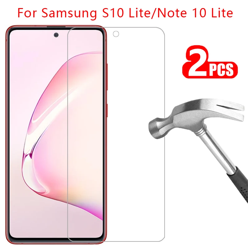 

protective glass for samsung note 10 lite s10 light screen protector tempered glas galaxy not 10lite s10lite film samsun samsumg