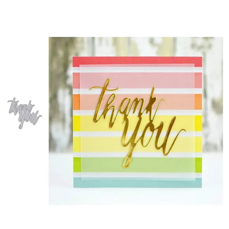 2020 спасибо металлические резные штампы сделай сам скрапбукинг бумага фотоальбом