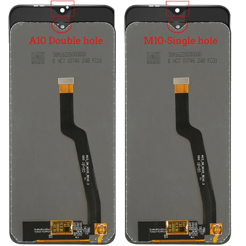 ЖК-дисплей для Samsung A10 A105 A105F A105G сменный дигитайзер сенсорного экрана M10 M105 M105F |