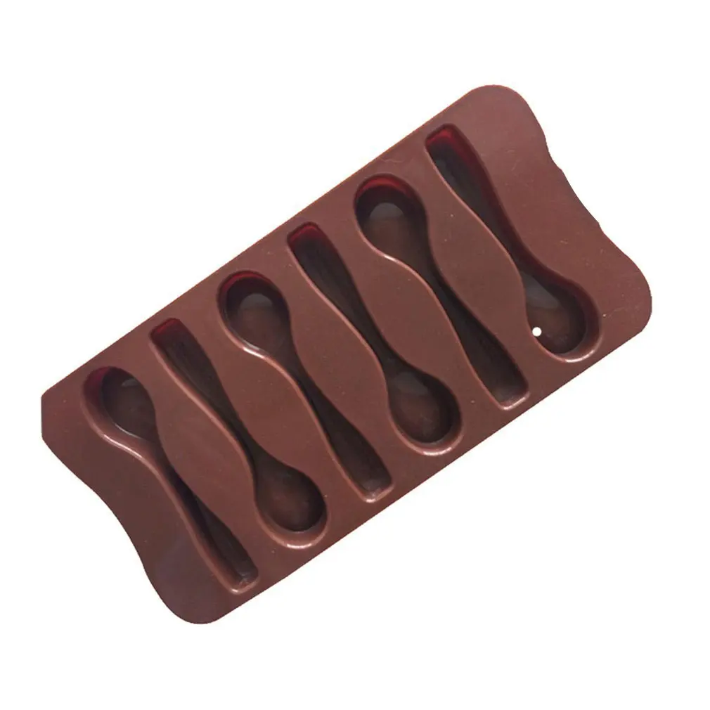 6 ложка для придания формы шоколаду Плесень лоток домашней поделки форма выпечки