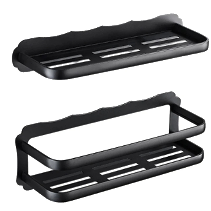 2 шт. настенный светильник для ванной комнаты с алюминиевой полкой стеллаж