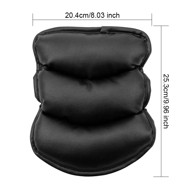 

Top Hot Universal Car Seat Cover Soft Leather Auto Center Armrest Console Box Mat Car Arm Rest Cover Armrest Seat Protective Pad