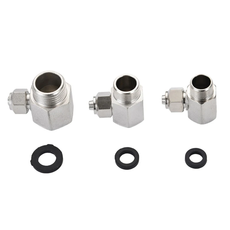 

Smart Toilet Bidet Seat Sprayer Connector UK EU Standard 1/2 3/8 Water Hose Adapter Bathroom Accessories