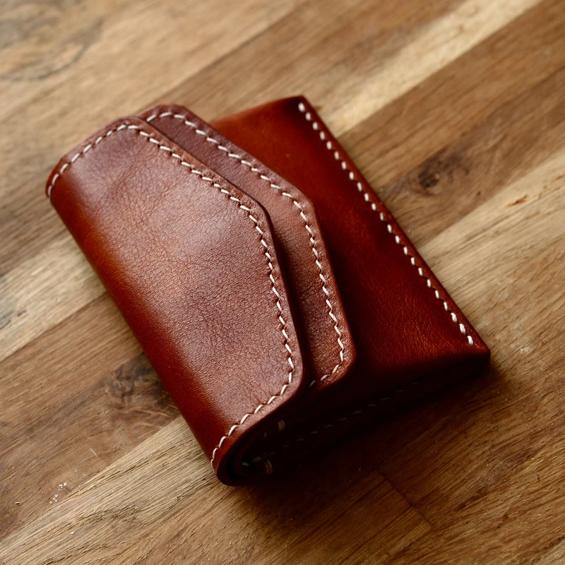 Деревянная высечка сделай сам 2021 элегантный короткий бумажник заусенцы