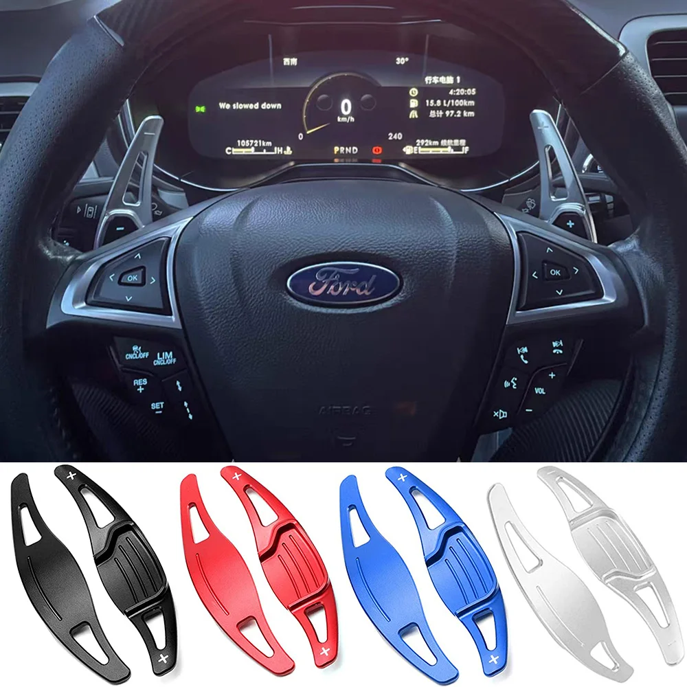Удлинитель переключения передач на руль автомобиля наклейка DSG для Ford Fusion Mondeo