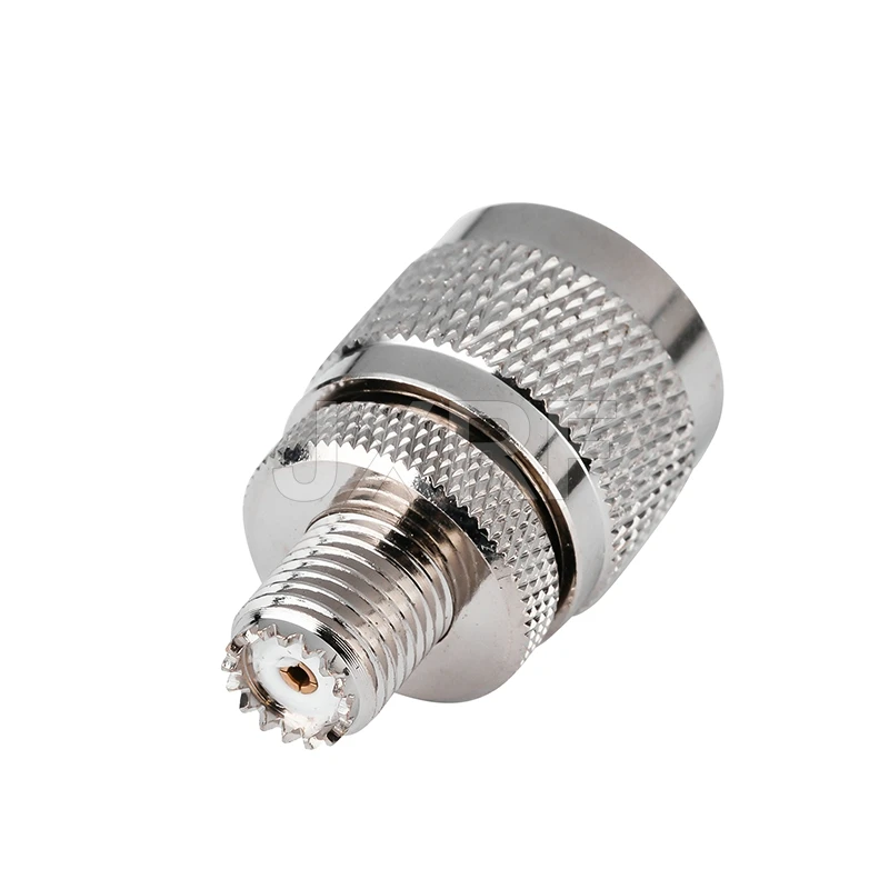 JXRF коннектор 1 шт. RF коаксиальный адаптер N штекер к мини UHF гнездовой разъем |