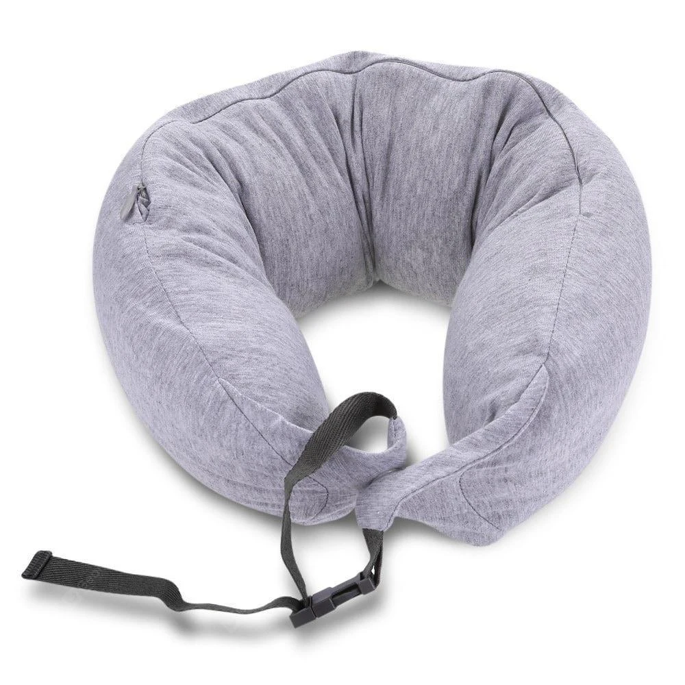 Подушка туристическая 8H Travel U Shaped Pillow серый|Подушки для путешествий| |