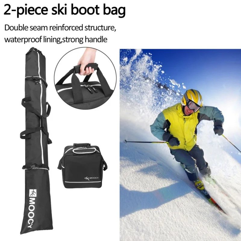 

Snowboard Bag Large Capacity Ski Backpack Waterproof Ski Boots Outdoor Winter Ski Equipment Storage Bag Unisex backpack