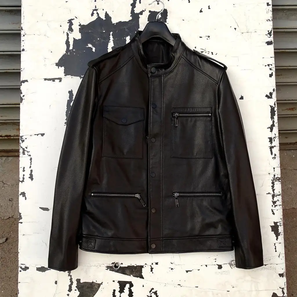 

Hunting deer grain leather