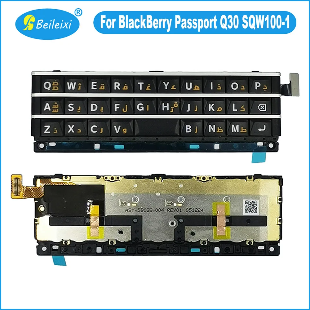 Для BlackBerry Passport Q30 SQW100-1 Арабская версия кнопки клавиатуры с гибкий кабель для
