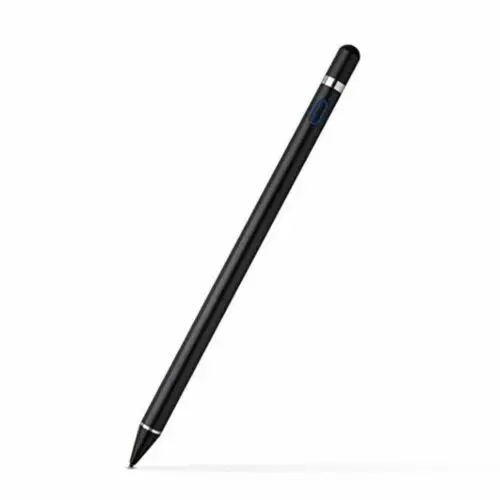 Черный Карандаш для Apple iPad Pro, 9,", 10,5", 12," таблетки сенсорный карандаш-Стилус ручка - Цвет: Черный