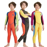 wetsuit kids shorts 2 5mm neoprene boys swimming surfing snorkeling wet wetsuits toddler todder swimsuit girls swimwear orange