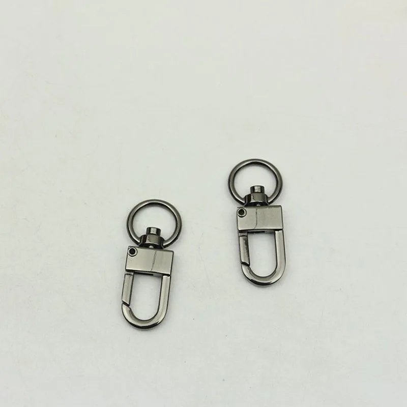 30Pcs 13mm Metal Buckles Handbag Strap Lobster Carbiner Swivel Snap Hook Chain Clasp DIY Bags Hardware Sewing Accessories