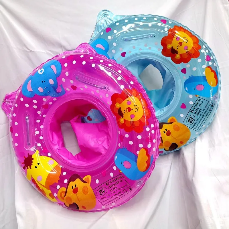 

Inflatable Swimming Ring Durable Float Swimming Pool Ring Leak-Proof Safety Water Toy Swim Trainer Pool Accessories for Kids Bab