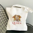 Сумка-тоут Crown с рисунком аниме, дизайнерские многоразовые женские брезентовые роскошные сумки на ремне