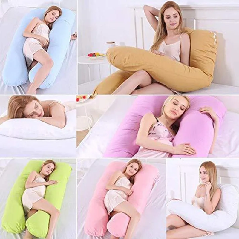 

Sleeping Support Pillow for Pregnant Women Body PW12 100% Cotton Rabbit Print U Shape Maternity Pillows Pregnancy Side Sleepers