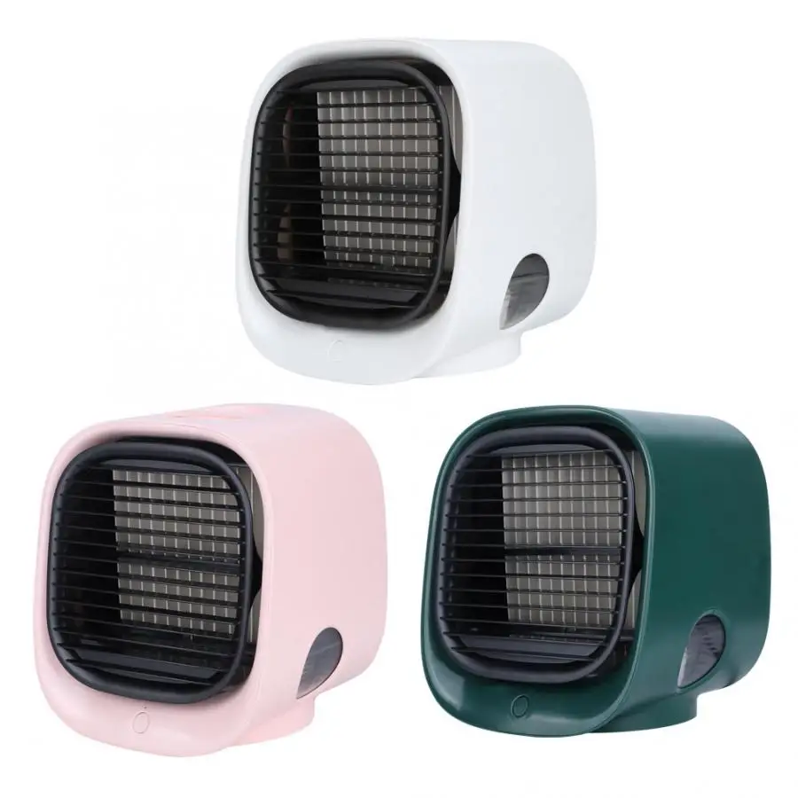 Мини кондиционер портативный увлажнитель воздуха охлаждающий вентилятор 3