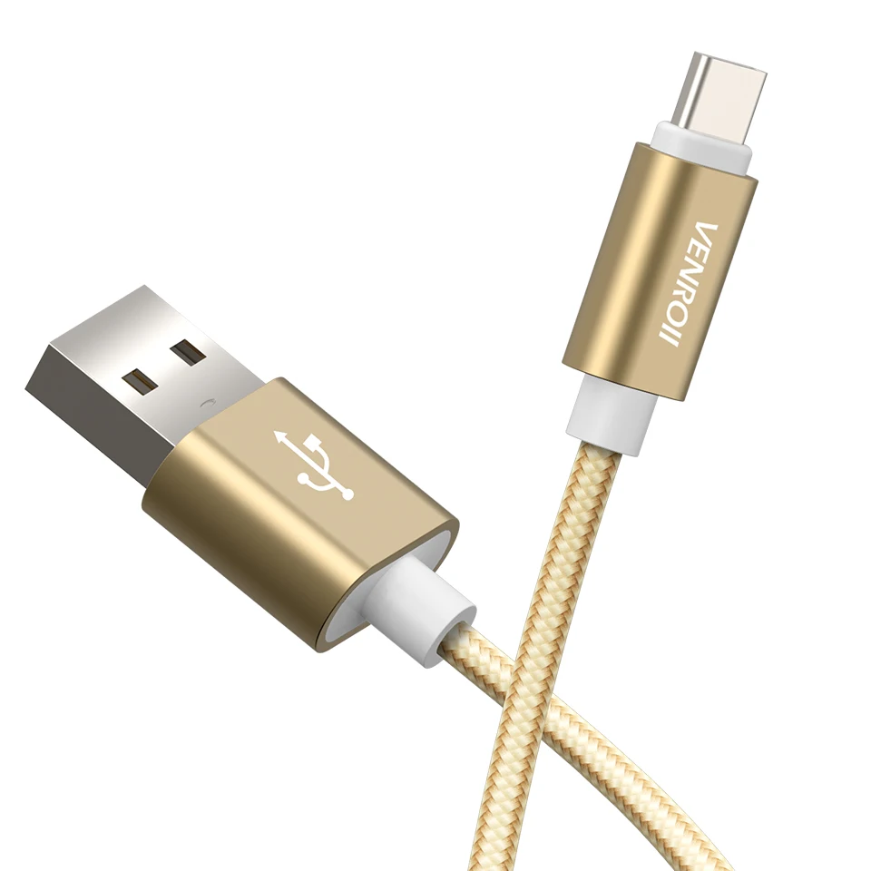 Тип usb C 2.4A быстрой зарядки смартфона Android синхронизации передачи данных Зарядное устройство нейлоновый шнур для samsung Galaxy S9 S8+ примечание 9 8
