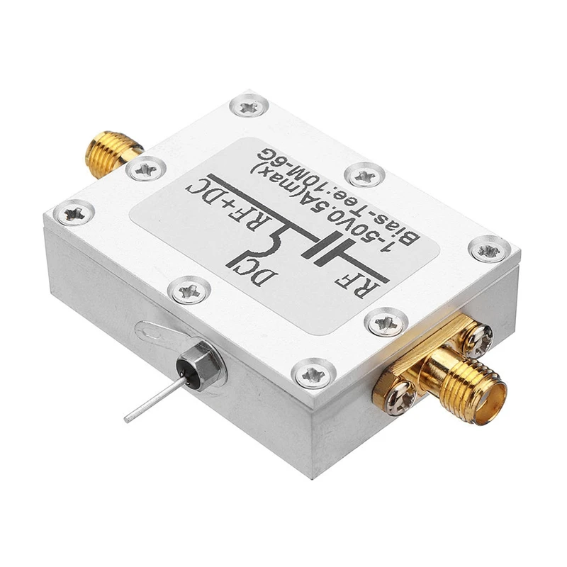 RF Biaser Bias Tee 10MHz 6GHz DC Blocker коаксиальный канал для HAM Radio RTL SDR LNA низкий уровень шума