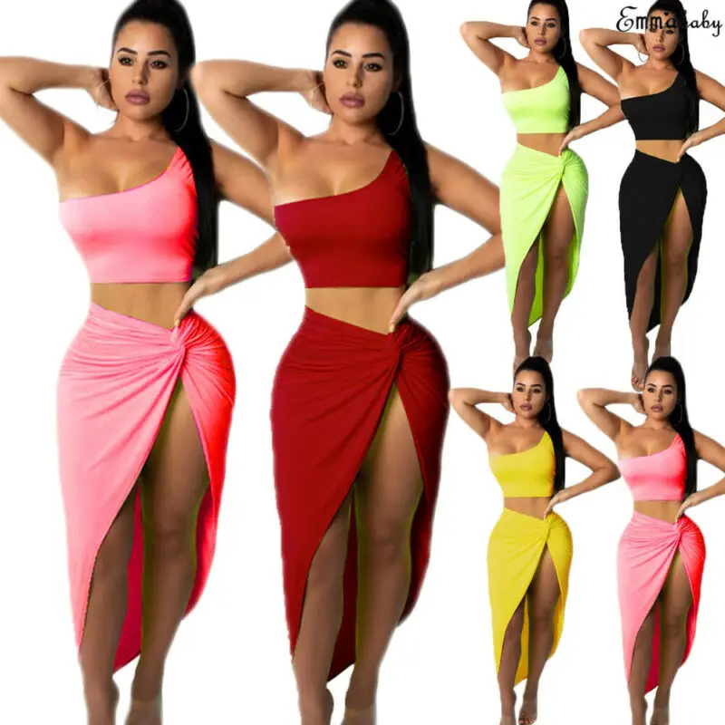 Женский комплект из 2 предметов укороченный топ на бретельках и Соблазнительная