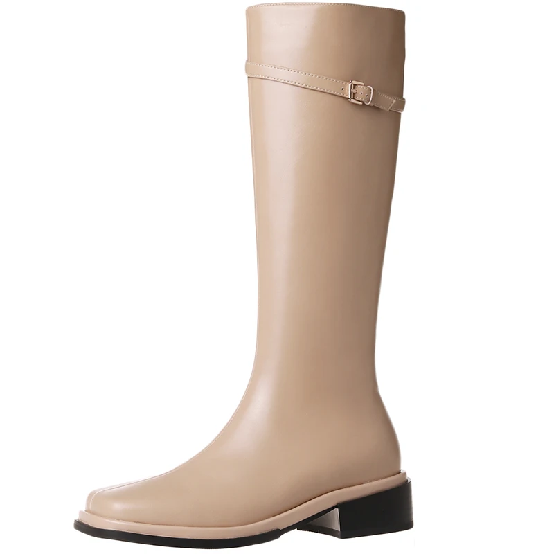 

Autumn Winter Ankle Modern Boot Knee-High Women Shoes Short Plush Boot Shoes Casual Boots Elegant Fashion Black Brown A282