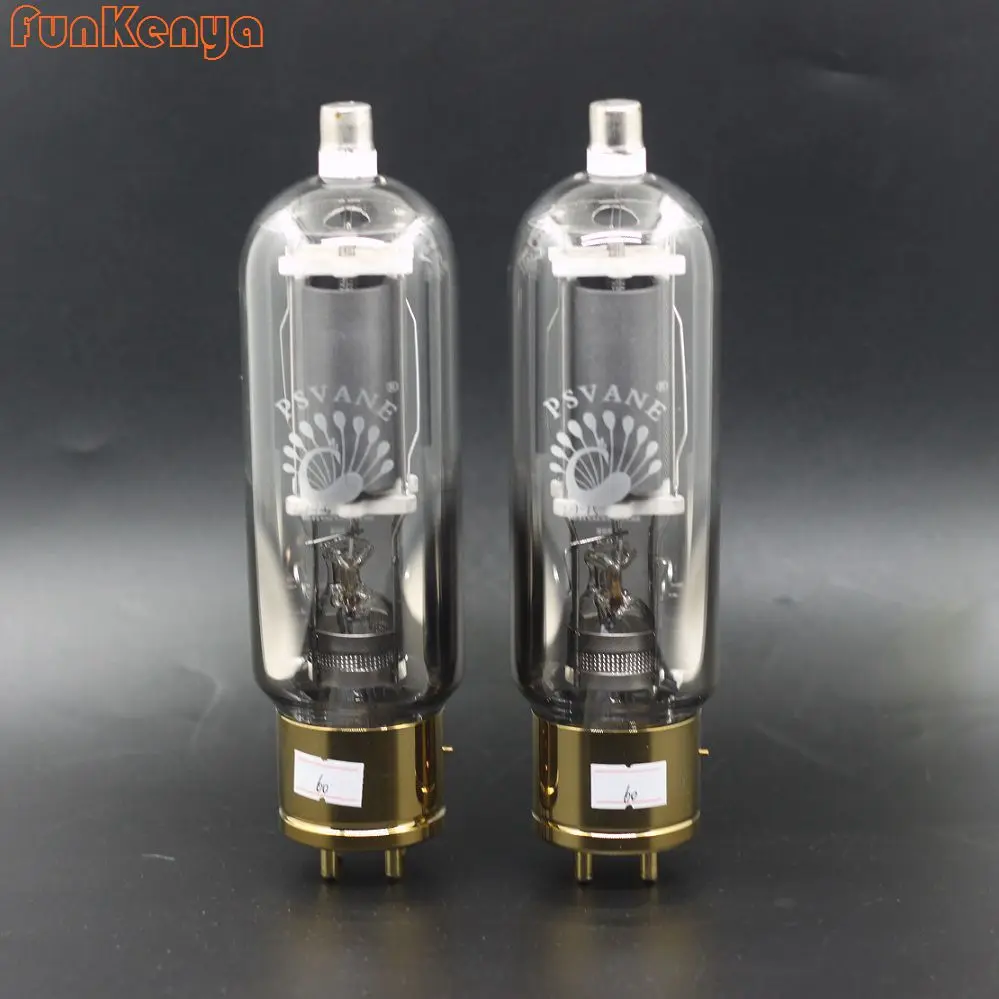 

1 Pair PSVANE Vacuum Tube 805 Tube Amplifier 4 Gold Pins Ceramic Base 805A