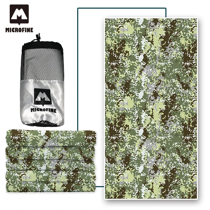 Microfine Прямая поставка пляжное полотенце большое искусственное банное замшевое