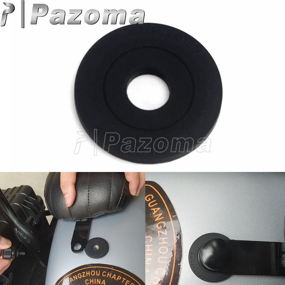 Universal Motorcycle Accessories Fender Mount Rear Seat Rubber Gasket for Harley Sportster XL 883 1200 Touring CVO Softail Dyna |
