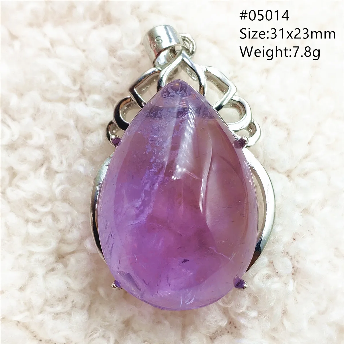 Ожерелье из настоящего Природного Аметрин кварцевые желтый фиолетовый кулон с