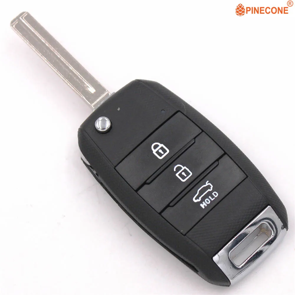 PINECONE для Kia Sorento Carens Sportage K5 2015 2016 ключ 3 кнопки TOY40 Сменное лезвие автомобильный